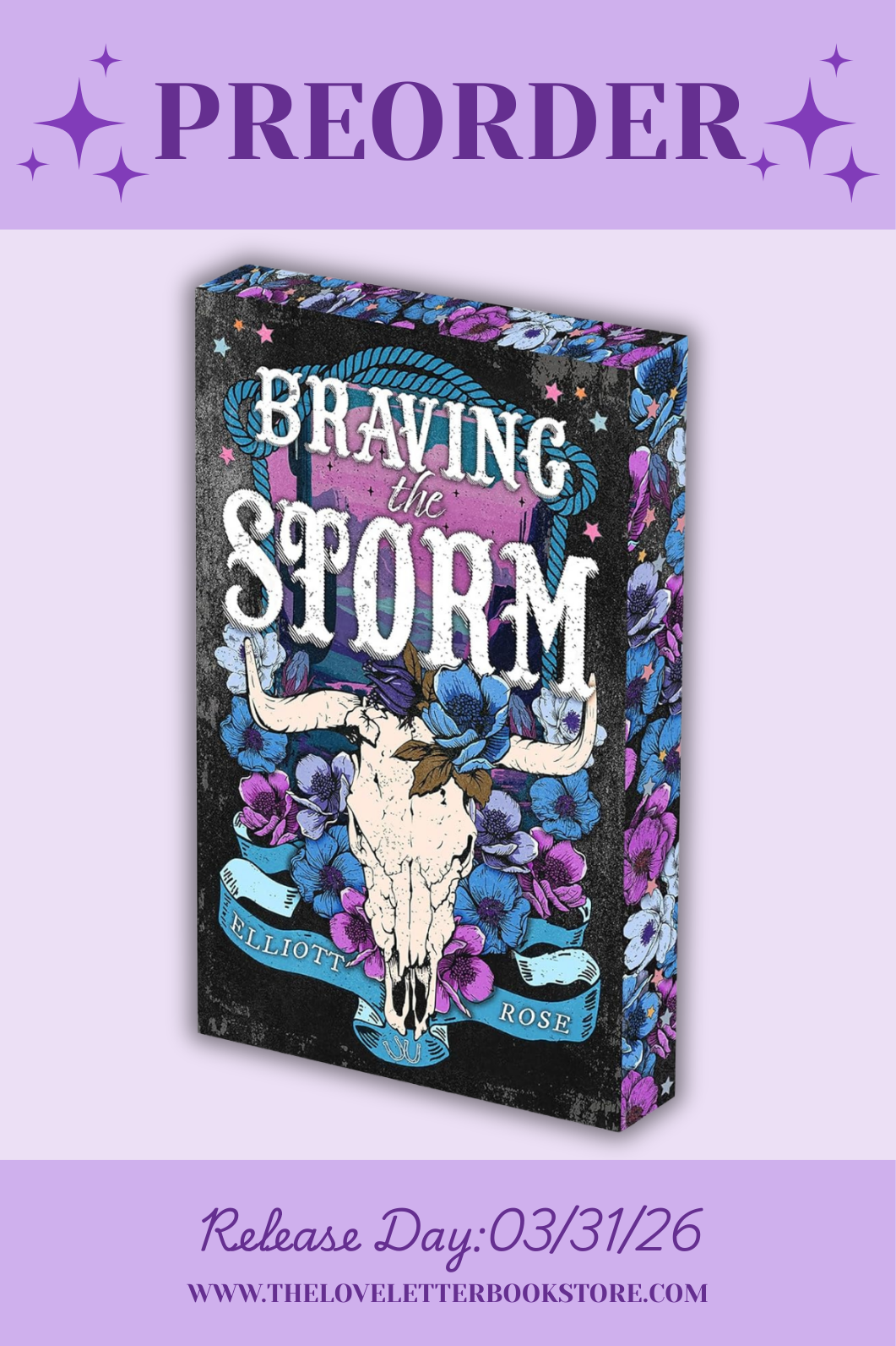 Braving the Storm by Elliott Rose (Deluxe Limited Edition) (Crimson Ridge #2) (PREORDER)