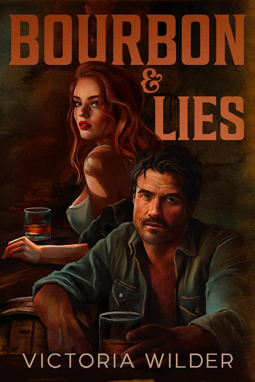 Bourbon & Lies by Victoria Wilder (The Bourbon Boys Series #1) (SIGNED)