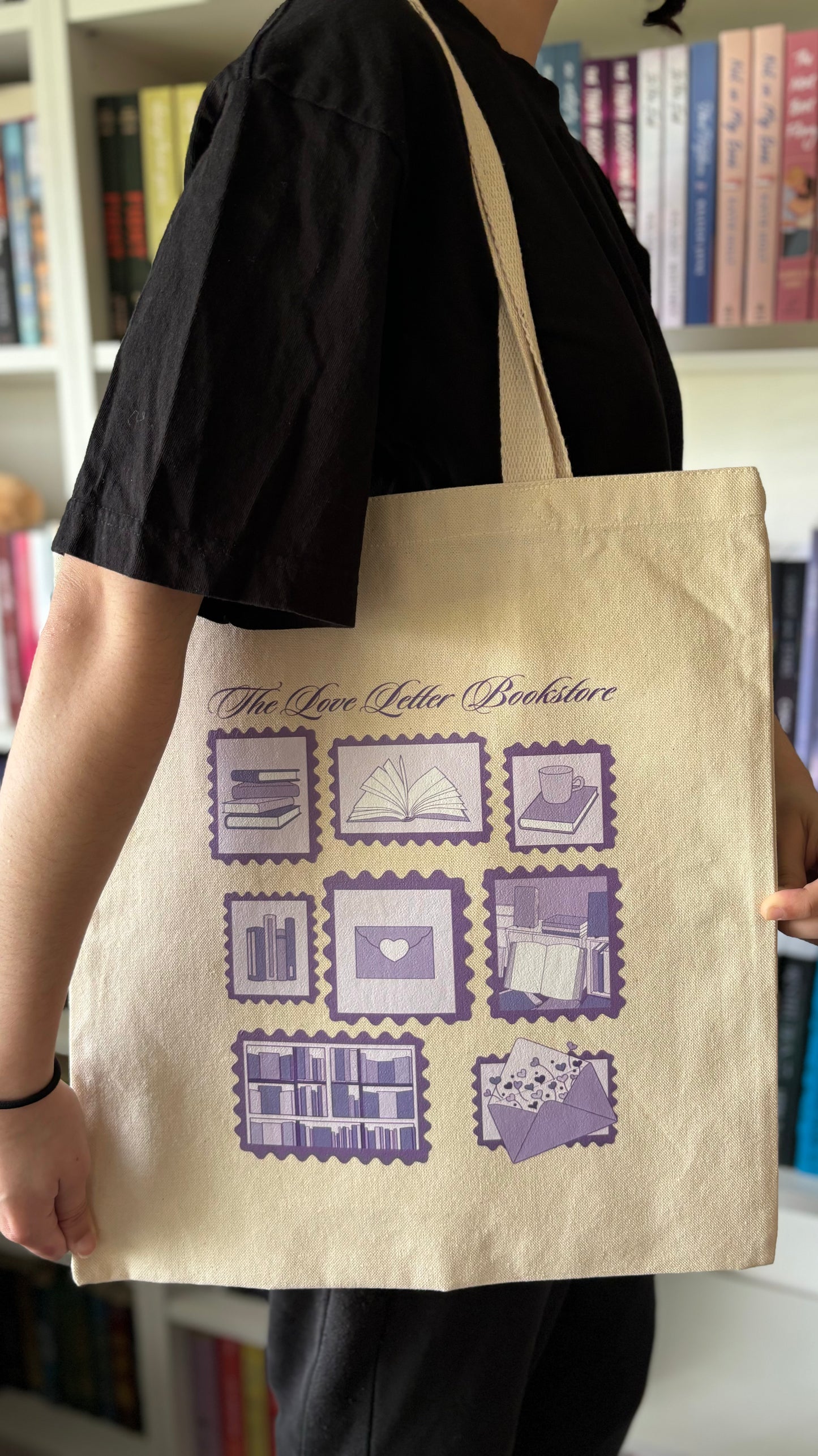 The Love Letter Bookstore Tote Bag