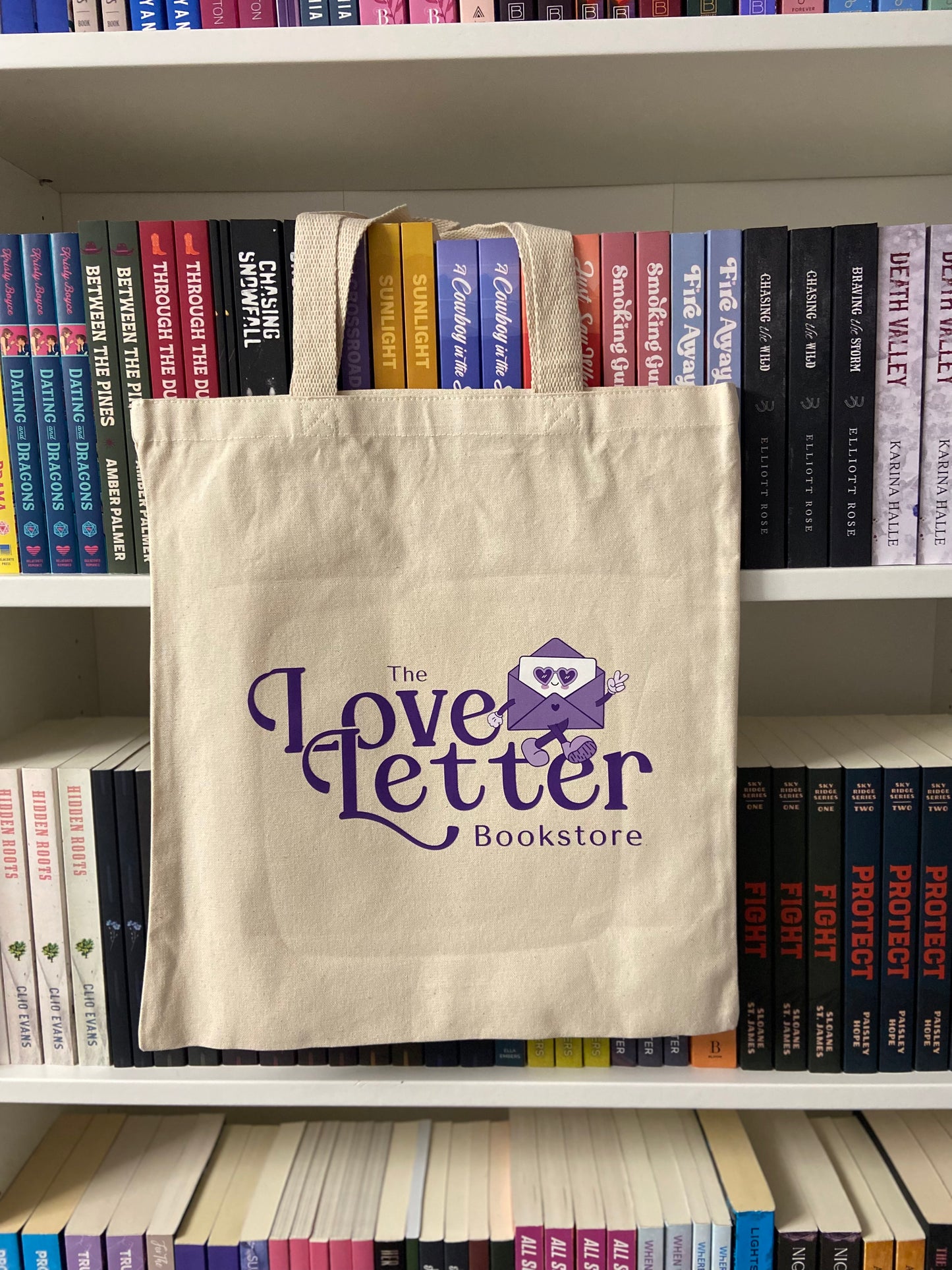 The Love Letter Bookstore Logo Tote Bag
