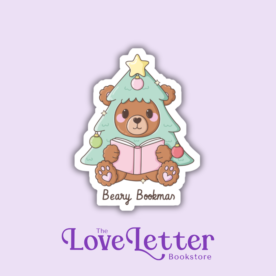 Beary Bookmas Bookish Sticker