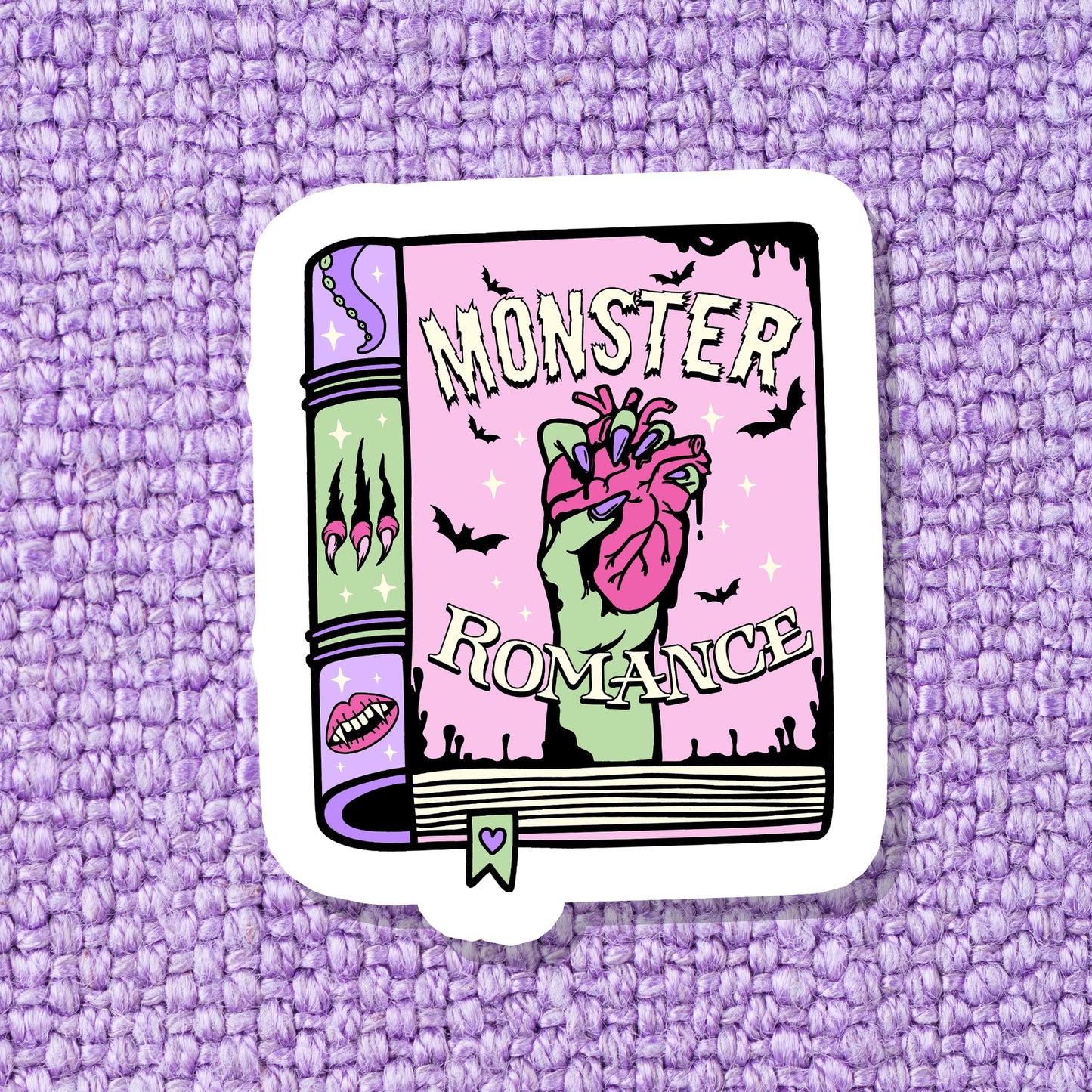Monster Romance Bookish Sticker