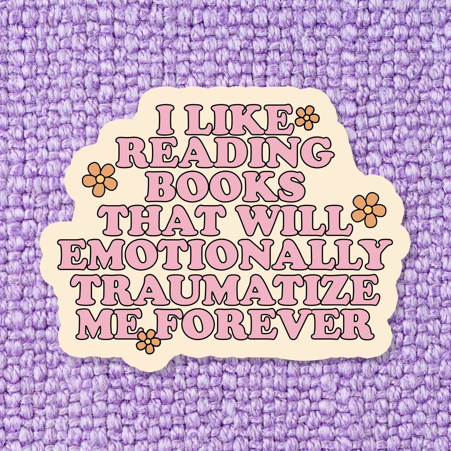 Funny Bookish Sticker