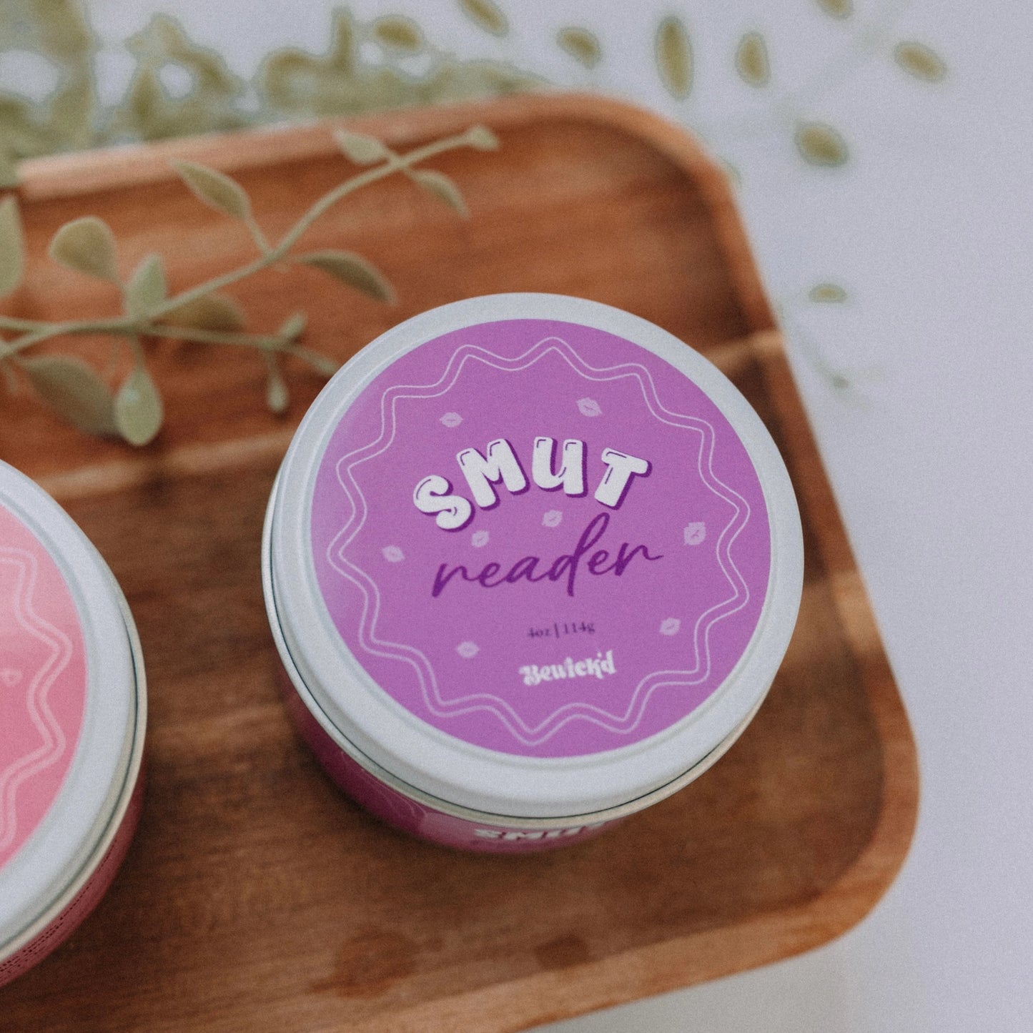 Smut Reader Bookish Candle