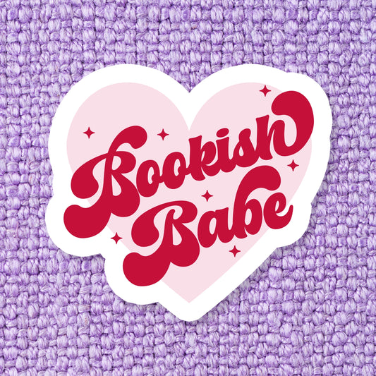 Bookish Babe Bookish Sticker