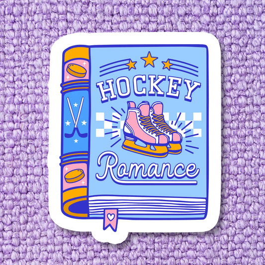 Hockey Romance Bookish Sticker