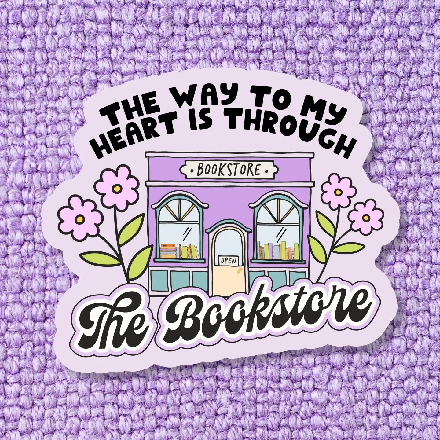 Bookstore Bookish Sticker