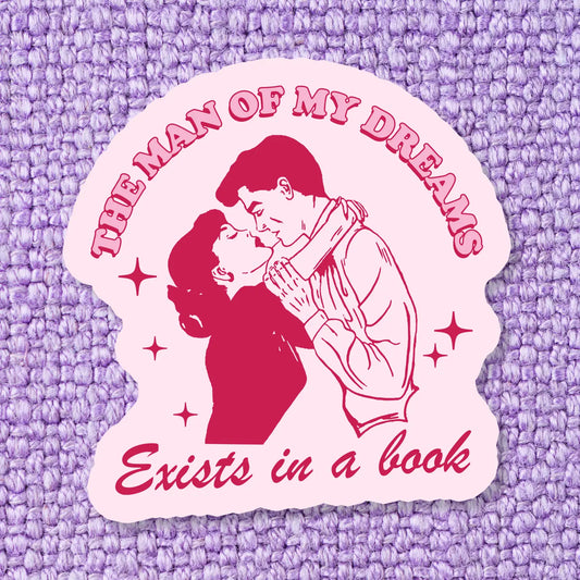 Vintage Romance Bookish Sticker