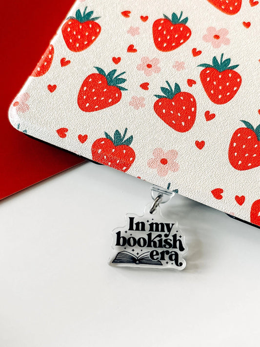 In My Bookish Era Acrylic E-Reader Charm and Dust Plug