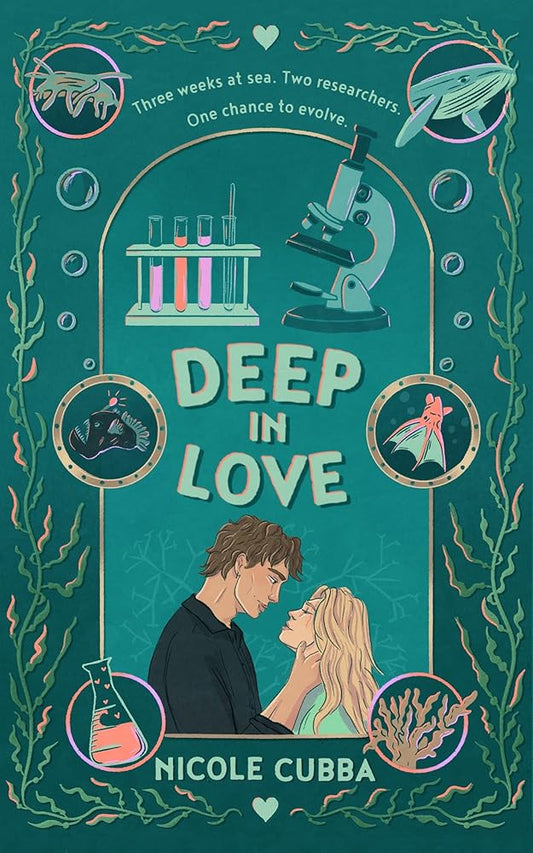 Deep In Love: An Academic Rivals-to-Lovers Spicy STEM Romance cover image