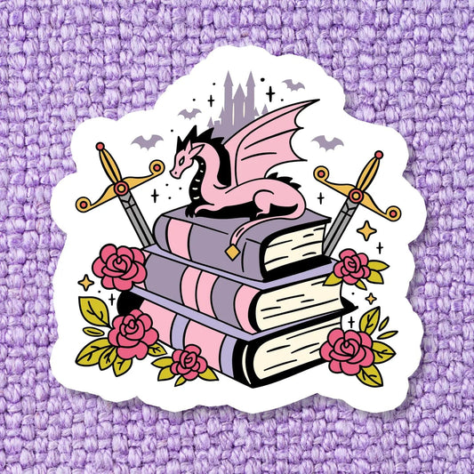 Romantasy Bookish Sticker