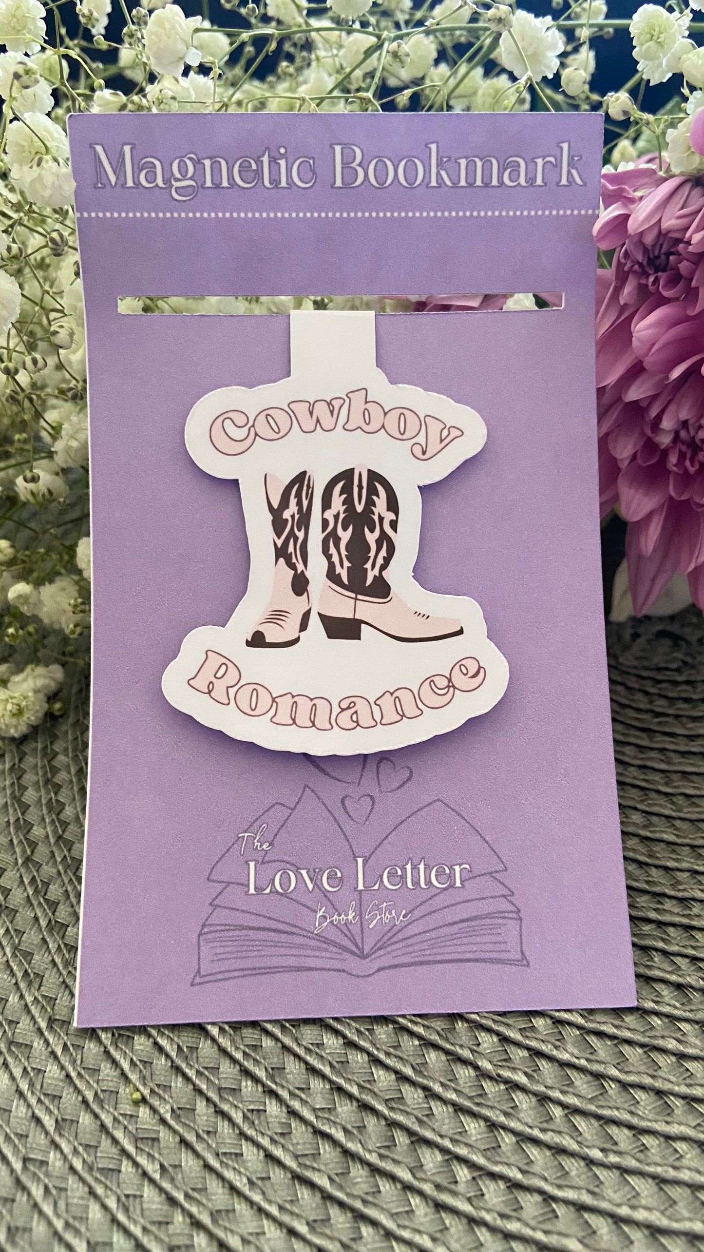 Cowboy Romance Magnetic Bookmark