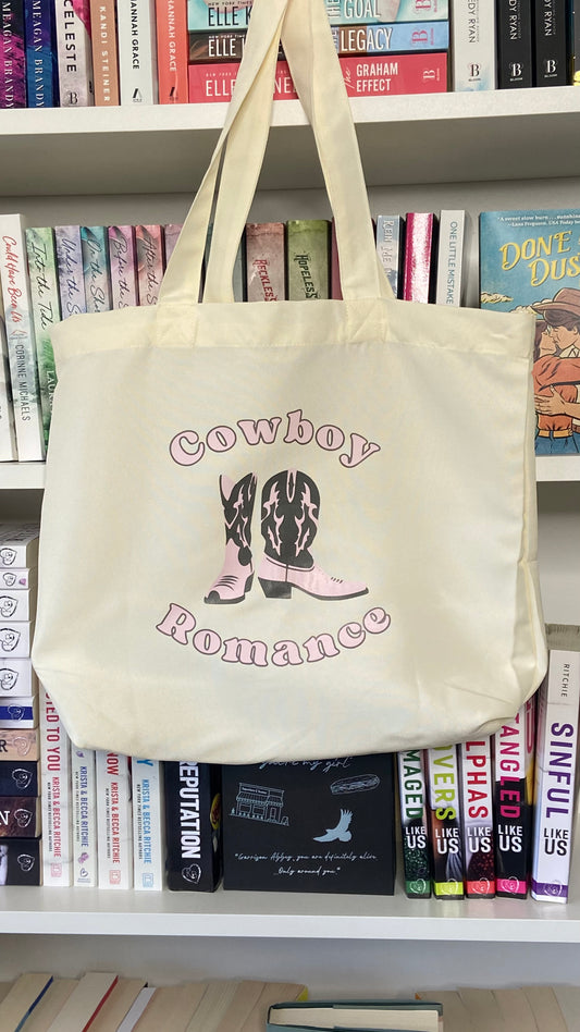 Cowboy Romance Tote Bag