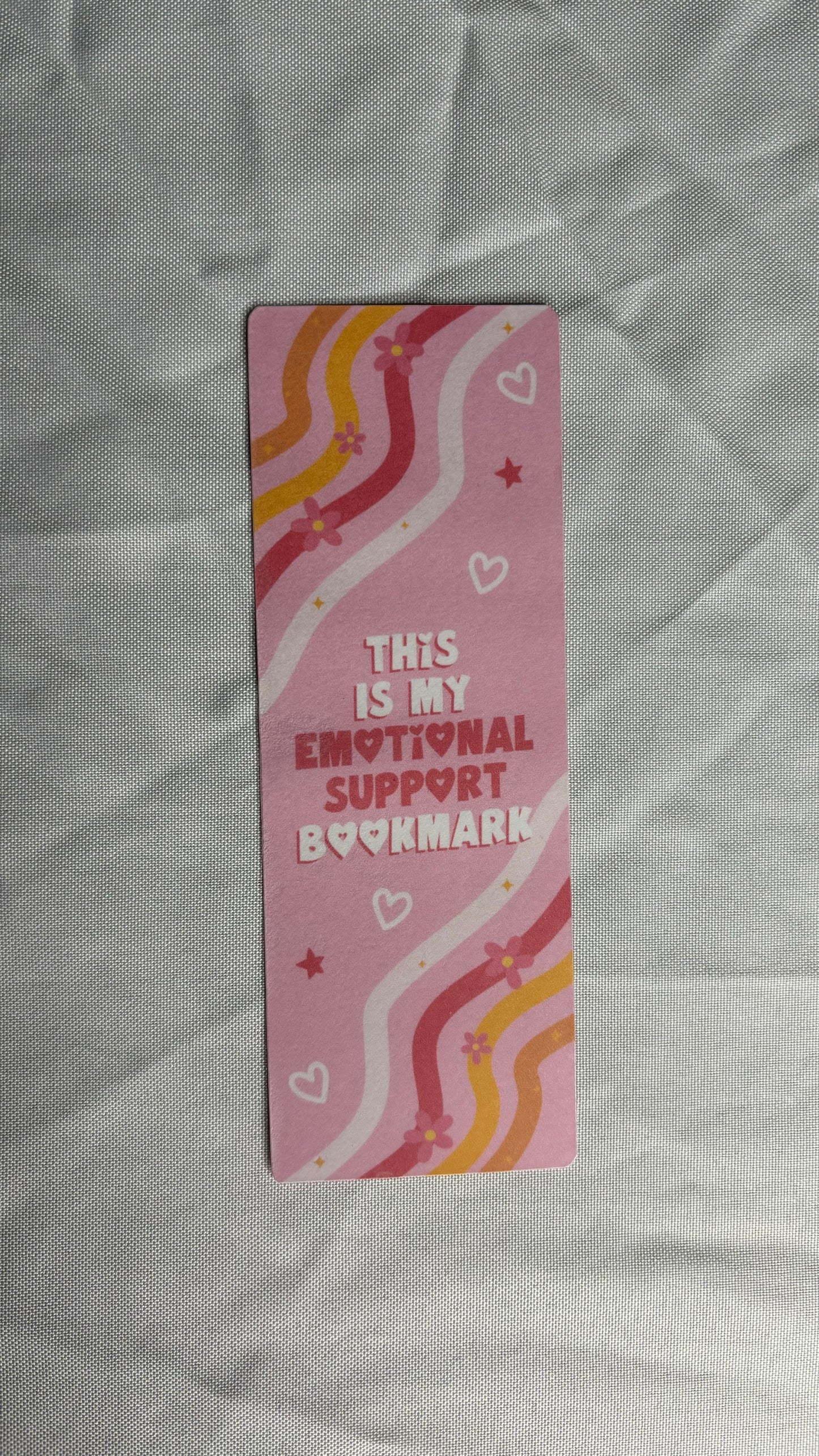 This Is My Emotional Support Bookmark