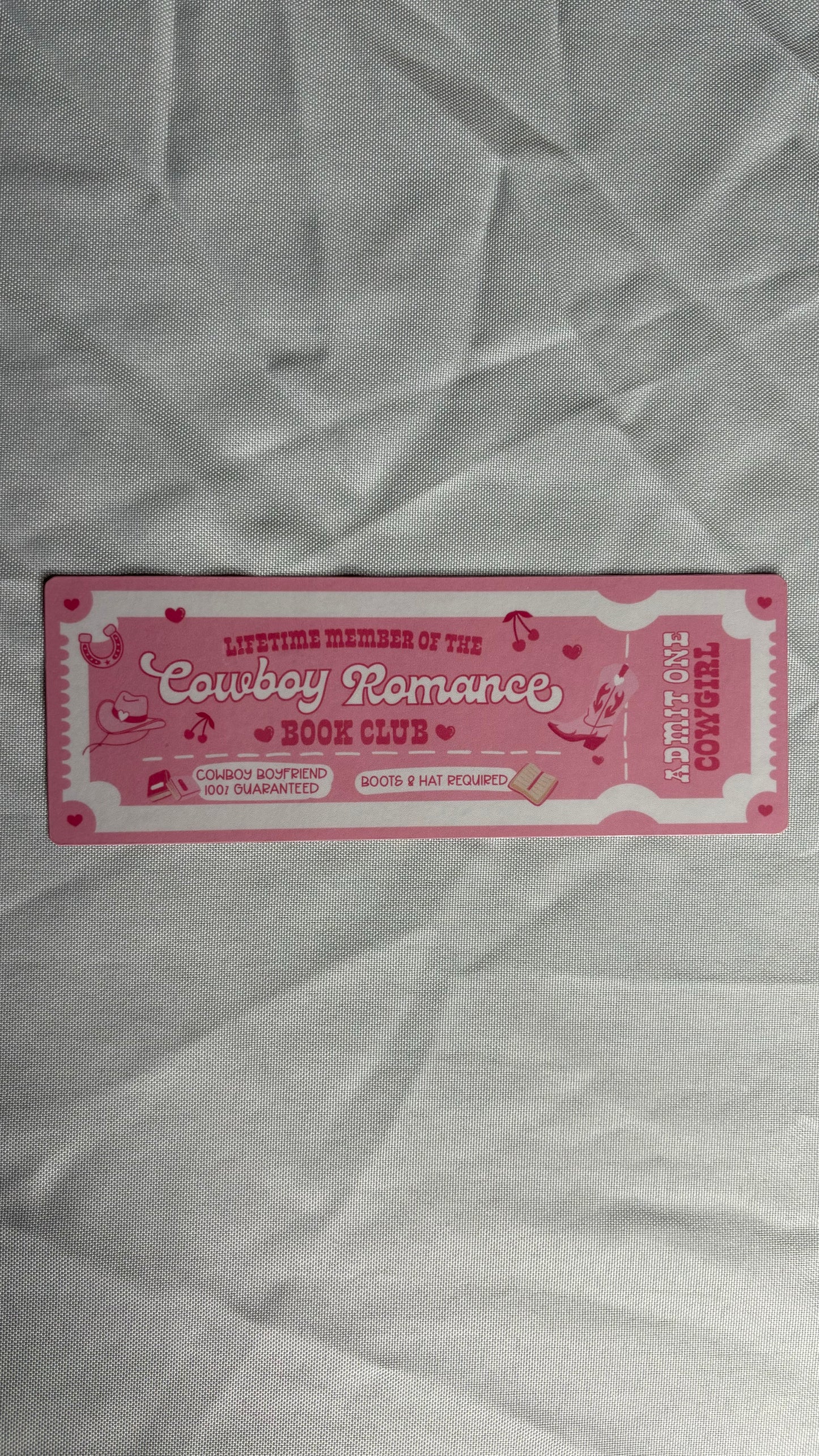 Cowboy Romance Bookmark