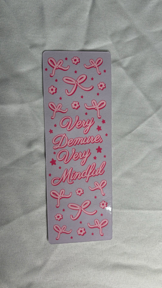 Very Demure Very Mindful Bookmark