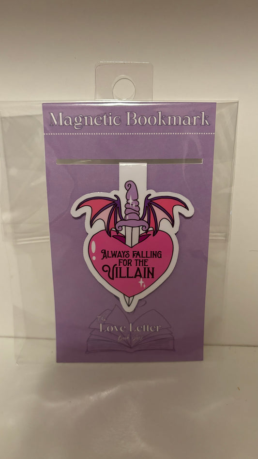 Always Falling For The Villain Magnetic Bookmark