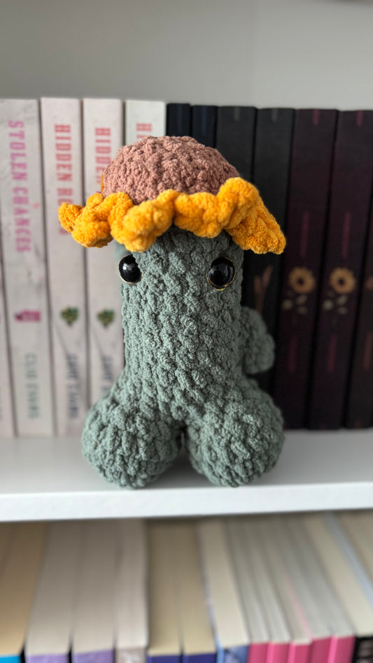 Sunflower Peen Crochet Plushie