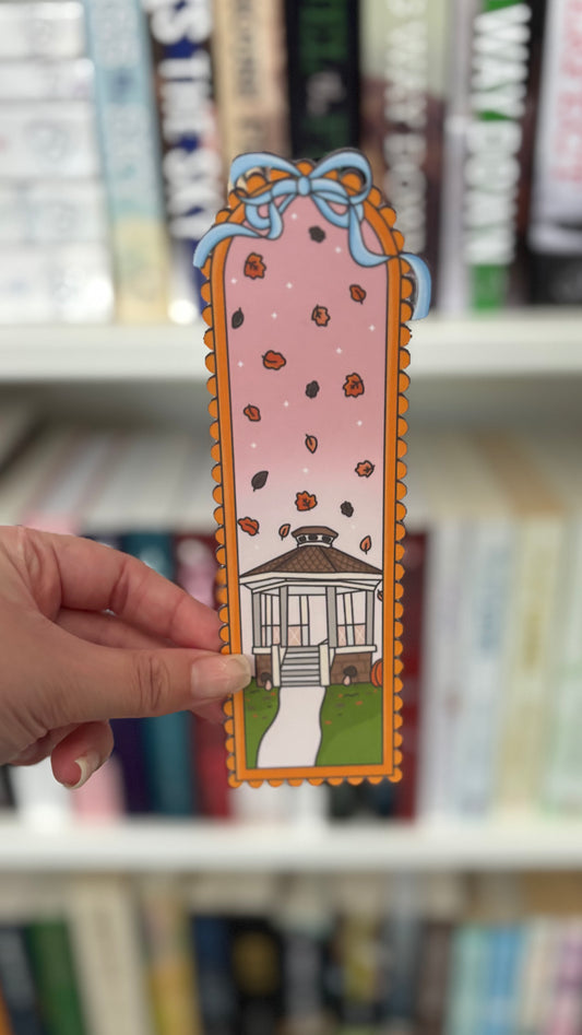 Fall Gazebo Bookmark
