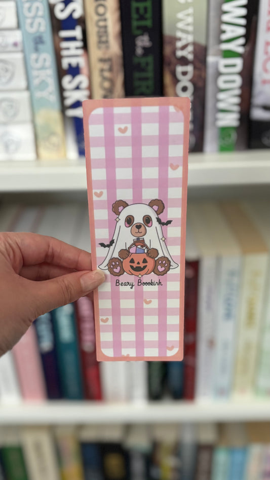 Beary Boookish Bookmark