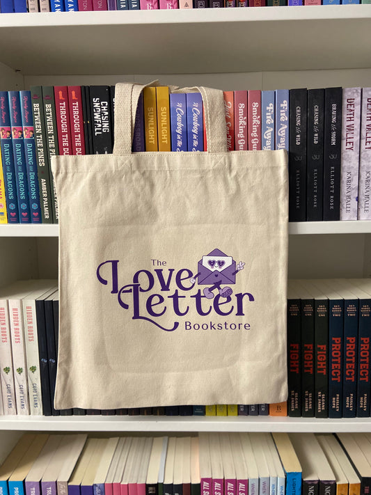 The Love Letter Bookstore Logo Tote Bag