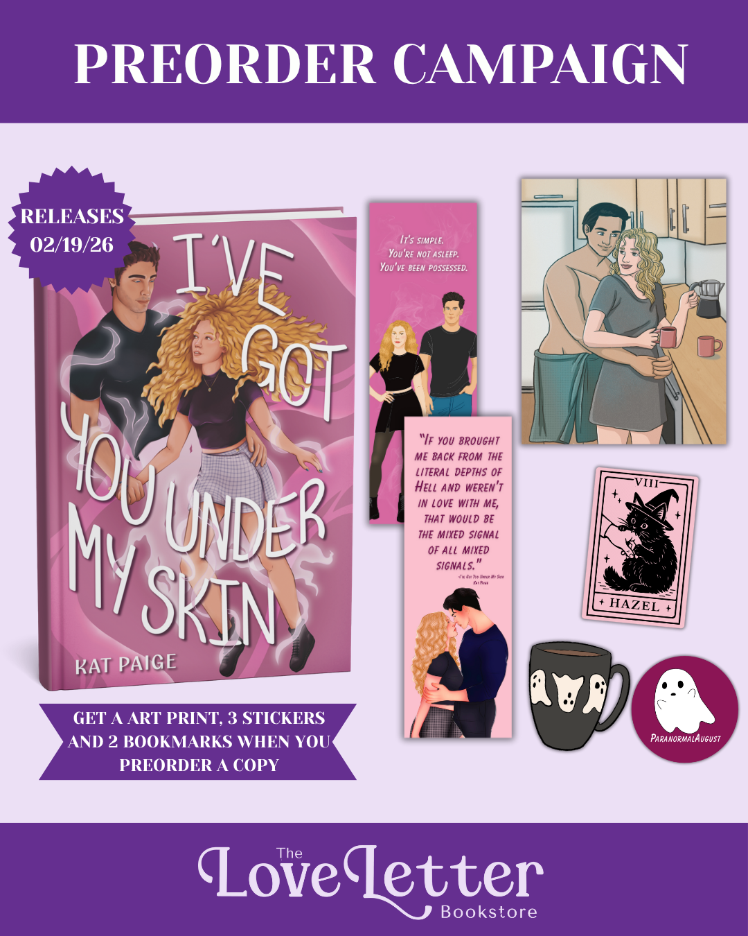 I've Got You Under My Skin by Kat Paige (PREORDER)