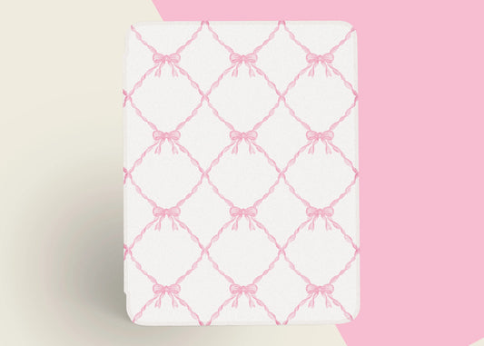 Coquette Pink Bows Kindle Case with Clear Back (Kindle Paperwhite 11th Gen)