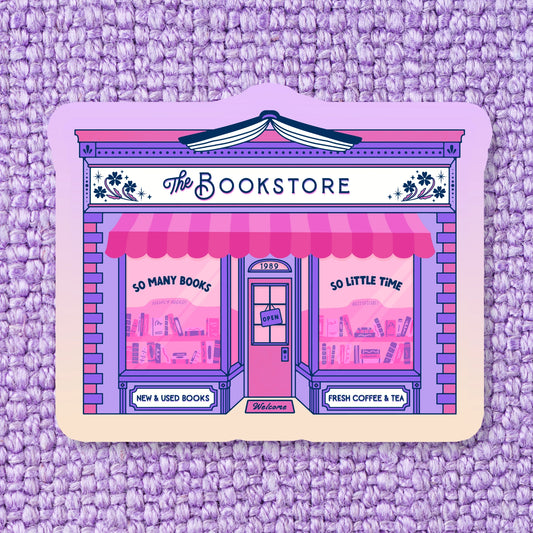 Bookstore Bookish Sticker
