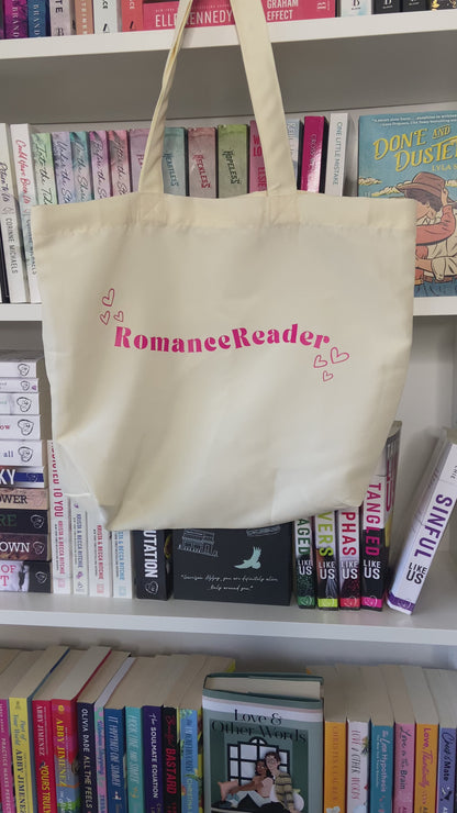 Romance Reader Tote Bag